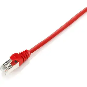 Comparateur de prix : Digital data communications Equip Câble Réseau RJ45 S/FTP Blindé Cat.6 Rouge 10m