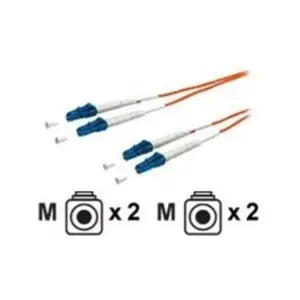 Comparateur de prix : Digital Data Communications equip - Cordon de raccordement - LC multi-mode (M) pour LC multi-mode (M) - 1 m - fibre optique - 62,5 / 125 microns - orange