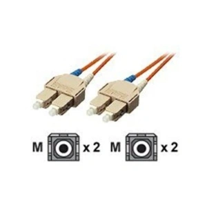 Digital data communications EQUIP 253321 Cable DE FIBRA OPTICA 1 M OM1 SC Naranja pas cher