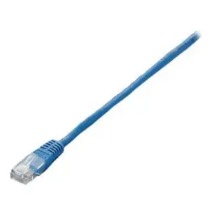 Comparateur de prix : Equip Patch cable Cat6 U/UTP 2xRJ45 1.00m blau PVC Polybeutel