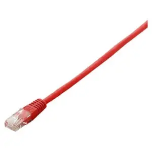 Comparateur de prix : EQUIP CCA câble de raccordement U/UTP 2xRJ45 Cat.6 rouge 1,0m