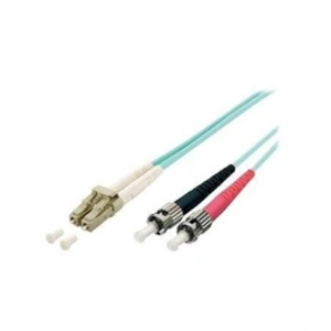 Comparateur de prix : Digital data communications equip - Cordon de raccordement - LC multi-mode (M) pour ST multi-mode (M) - 1 m - fibre optique - duplex - 50 / 125 microns - OM3 - turquoise