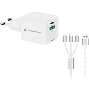Comparateur de prix : Conceptronic Chargeur Mural Usb-c Althea16w Gan 33w