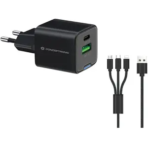 Comparateur de prix : Conceptronic Chargeur Mural Usb-c Althea16b Gan 33w
