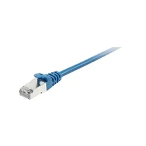 Comparateur de prix : Equip Patch cable Cat6A S/FTP 2xRJ45 10.00m blau LSZH Polybeutel