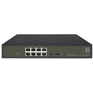 Comparateur de prix : Level One GES-2110P 10-Port Gigabit PoE Switch