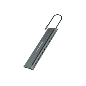 Comparateur de prix : Conceptronic DONN17G station d'accueil Avec fil USB 3.2 Gen 1 (3.1 Gen 1) Type-C Gris