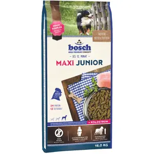 Bosch Tiernahrung Nourriture Pour Chiens à La Volaille Maxi Junior 15kg pas cher