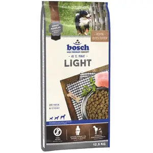 Comparateur de prix : Bosch Tiernahrung Nourriture Pour Chiens Adultes Light 12.5kg