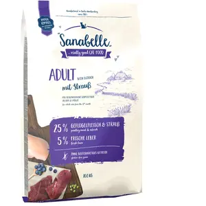 Bosch Tiernahrung Nourriture Pour Chats Sanabelle Adulte Autruche 10 Kg pas cher