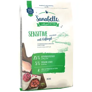 Comparateur de prix : Bosch Tiernahrung Nourriture Pour Chats Sanabelle Sensitive 10kg