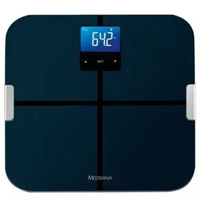 Pèse personne d'analyse corporelle Bluetooth Medisana BS440 noir pas cher