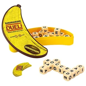 Comparateur de prix : Asmodee | Bananagrams Duel | Jeu Familial | Jeu de Mots | 2 Joueurs | à partir de 7 Ans | 10 Minutes | Allemand