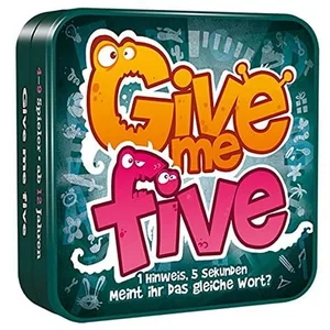 Comparateur de prix : Cocktail Game Asmodee COGD0001 Give Me Five Jeu de Cartes en Allemand Multicolore