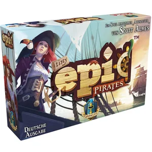 Gamelyn Games Jeu de société - ASMODEE - Tiny Epic Pirates - Bateau de pirate - Aventure en haute mer - 8 ans et plus pas cher
