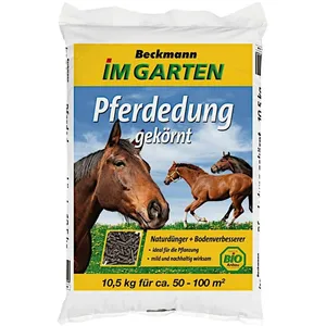 boni-shop Fumier de cheval granulé 10,5 kg Engrais de ferme Engrais universel Plantes - Beckmann pas cher