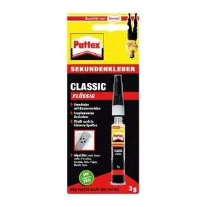 Comparateur de prix : Pattex colle super glue liquide classic, tube d 