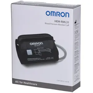 OMRON manguito Tension Easy Negro 22-42,Accessoire original d’ OMRON