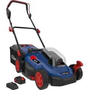 Güde Tondeuse poussée sur batterie rm 18-401-23 avec accu pas cher