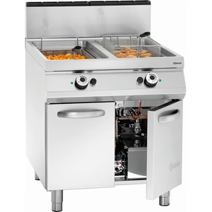 Friteuse à Gaz - 2 x 20 Litres - 36 kW - Bartscher pas cher