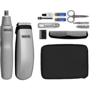 Tondeuse Nez et Oreilles Wahl 9962 Sans Fil 0,7-12mm 3 Sabots Kit Voyage pas cher