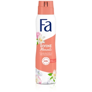 FA Déodorant Divine Moments (1 x 150 ml), déodorant au parfum de fleur de camélia sauvage, formule végétalienne, arrête les bactéries, déodorant sans sels d'aluminium