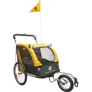 Comparateur de prix : M-Wave Carry All 3 in 1 Remorque pour vélo Enfant