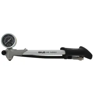 Comparateur de prix : Pompe à choc Giyo avec manomètre haute performance, 21 bar/300 PSI, pour valve AV/Schrader