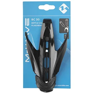 Support de bouteille M-WAVE en plastique noir pour vélo