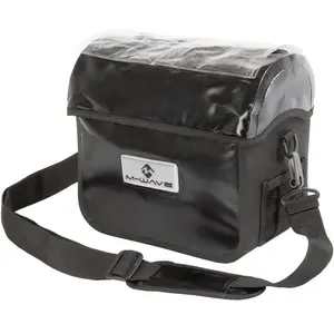 Comparateur de prix : Sac de guidon M-Wave Ottawa noir 7L étanche pour vélo sur route adulte