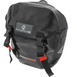 Comparateur de prix : M-Wave 122725 Calgary Sacoches de transport Noir 2 x 12,5 l