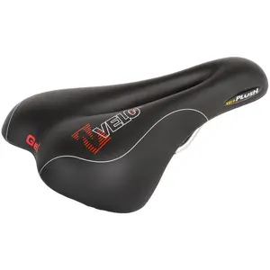 Comparateur de prix : Selle de vélo Velo Plush Gel - Mixte - 267x168 mm - Étanche