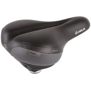 Comparateur de prix : Selle Velo Plush Tour Air Noir/Gris avec Coussin d'Air Réglable 5 psi
