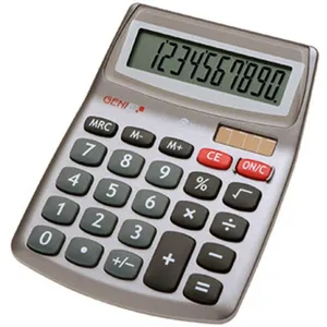 Comparateur de prix : Calculatrice de bureau GENIE 540 gris solaire, à  pile(s)