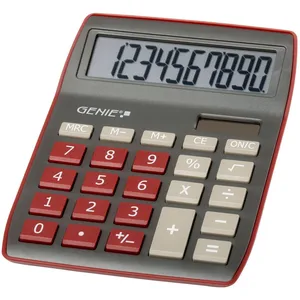 Genie   840 DR   Calculatrice de bureau   Affichage à 10 chiffres   Do...