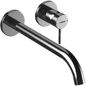 Hansa - Public - Mitigeur de lavabo encastré, installation 2 trous, chrome 57962171 pas cher
