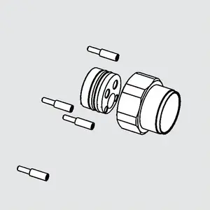 Hansa Kit de rallonge 20 mm, mitigeur à levier, 59913590,Vendu paramazon