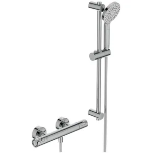 Ideal Standard Ensemble de douche thermostatique barre 60 cm ceratherm t50 TU pas cher