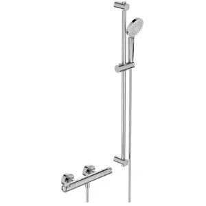 Ensemble de douche thermostatique - CERATHERM T50 - barre 90 + douchet... pas cher