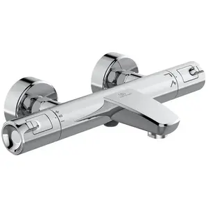 Ideal Standard Thermostatique douche CERATHERM T50 - Économie d’eau - Poignée Métal pas cher