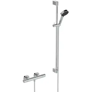 Ideal Standard Ceratherm T25 N Robinetterie de douche en applique avec mitigeur thermostatique, A8541AA, pas cher