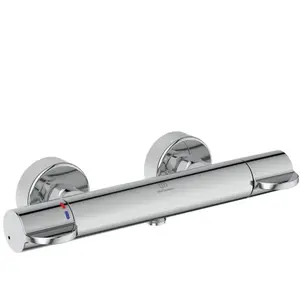 Ideal Standard Ceraplus Safe Mitigeur thermostatique de douche en applique, A8451AA, pas cher