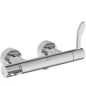 Ideal Standard Ceraplus Safe Mitigeur thermostatique de douche en applique, A8455AA, pas cher