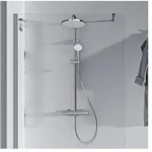 Ideal Standard Ceratherm T25 N Colonne de douche avec mitigeur thermos... pas cher