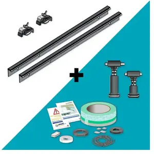 Kit de montage Ideal Standard pour receveur de douche taille 1, K93596...Vendu parreuter
