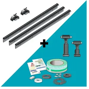 Kit de montage Ideal Standard pour receveur de douche taille 2, K93606...Vendu parreuter