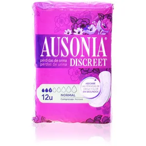 Comparateur de prix : Ausonia Discreet Normal Serviettes Hygiéniques pour Fuite d'urine 12-Pièces