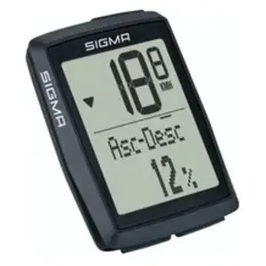 Sigma Sport Compteur de vélo sans fil BC 14.0 WL CAD Noir - 16 fonctions avancées