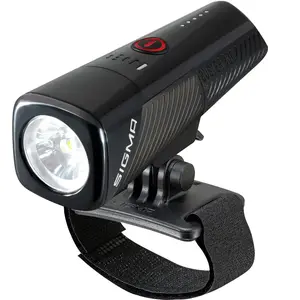 Comparateur de prix : Éclairage vélo led pour casque USB Sigma Buster 800 Noir TU 720264
