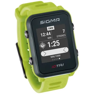 Sigma Id.tri Montre GPS Triathlon Mixte, Neon GreenVendu paramazon